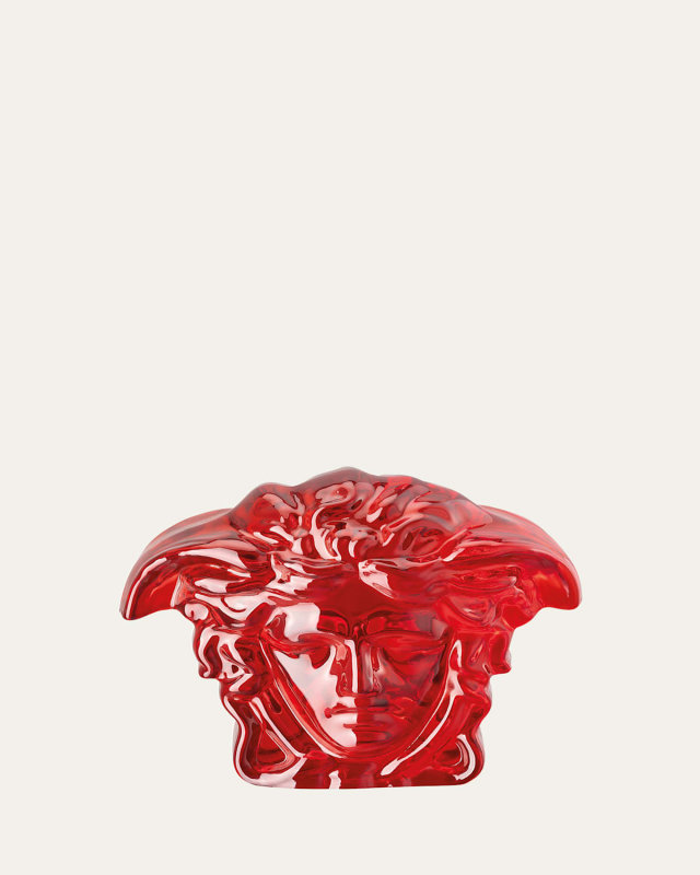 Red Medusa Paperweight